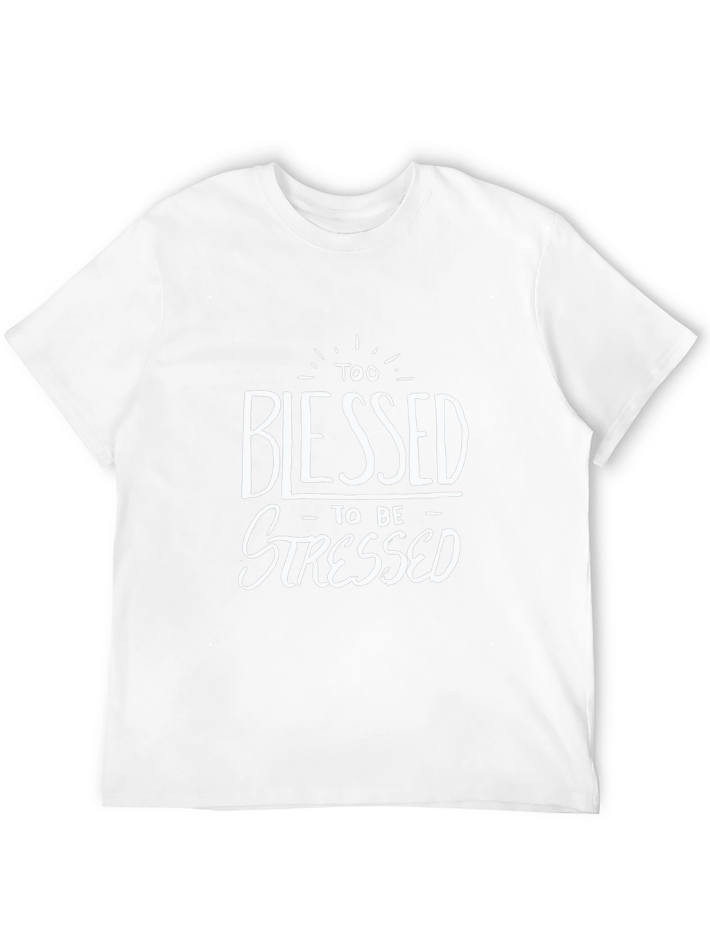 Blessed Graphic T-Shirt - Black Cotton Tee