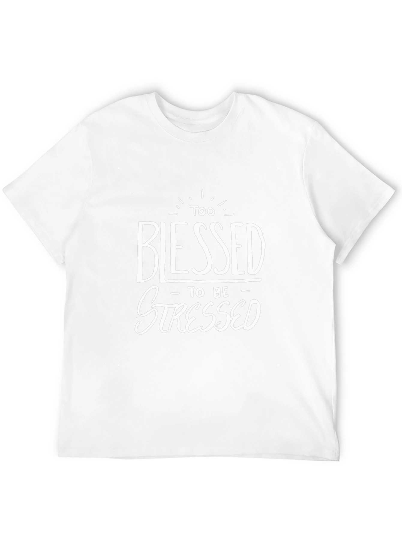 Blessed Graphic T-Shirt - Black Cotton Tee
