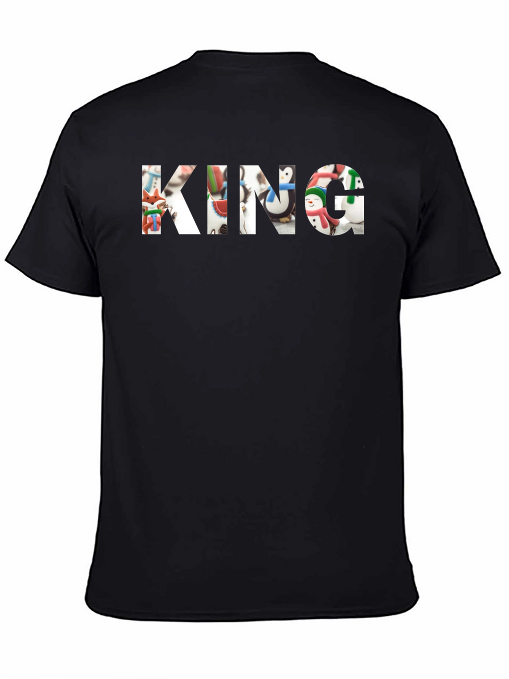 KING Christmas Cookies Mens Tee Shirt