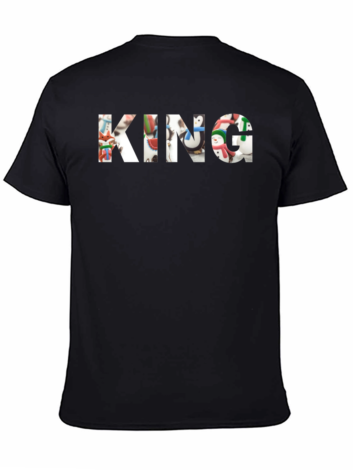 KING Christmas Cookies Mens Tee Shirt