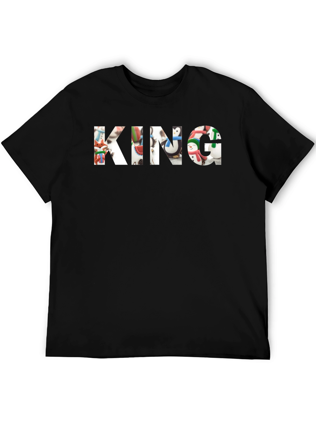 KING Christmas Cookies Mens Tee Shirt