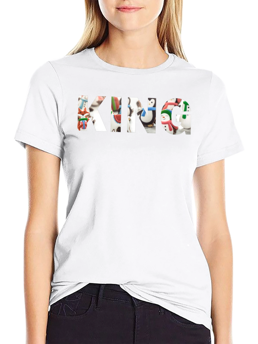 KING Christmas Cookies Mens Tee Shirt