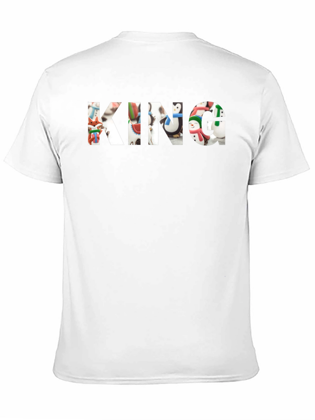 KING Christmas Cookies Mens Tee Shirt