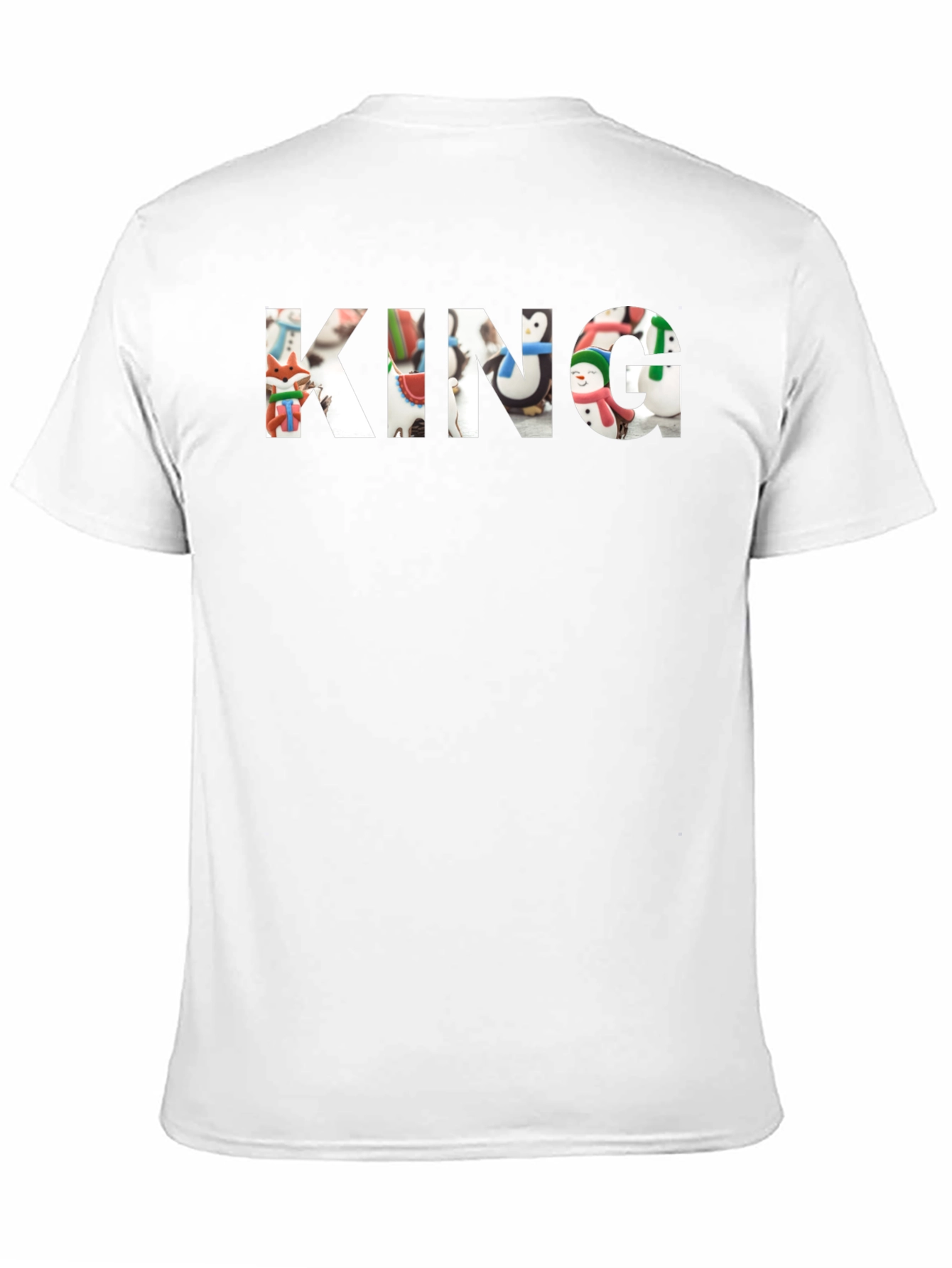 KING Christmas Cookies Mens Tee Shirt