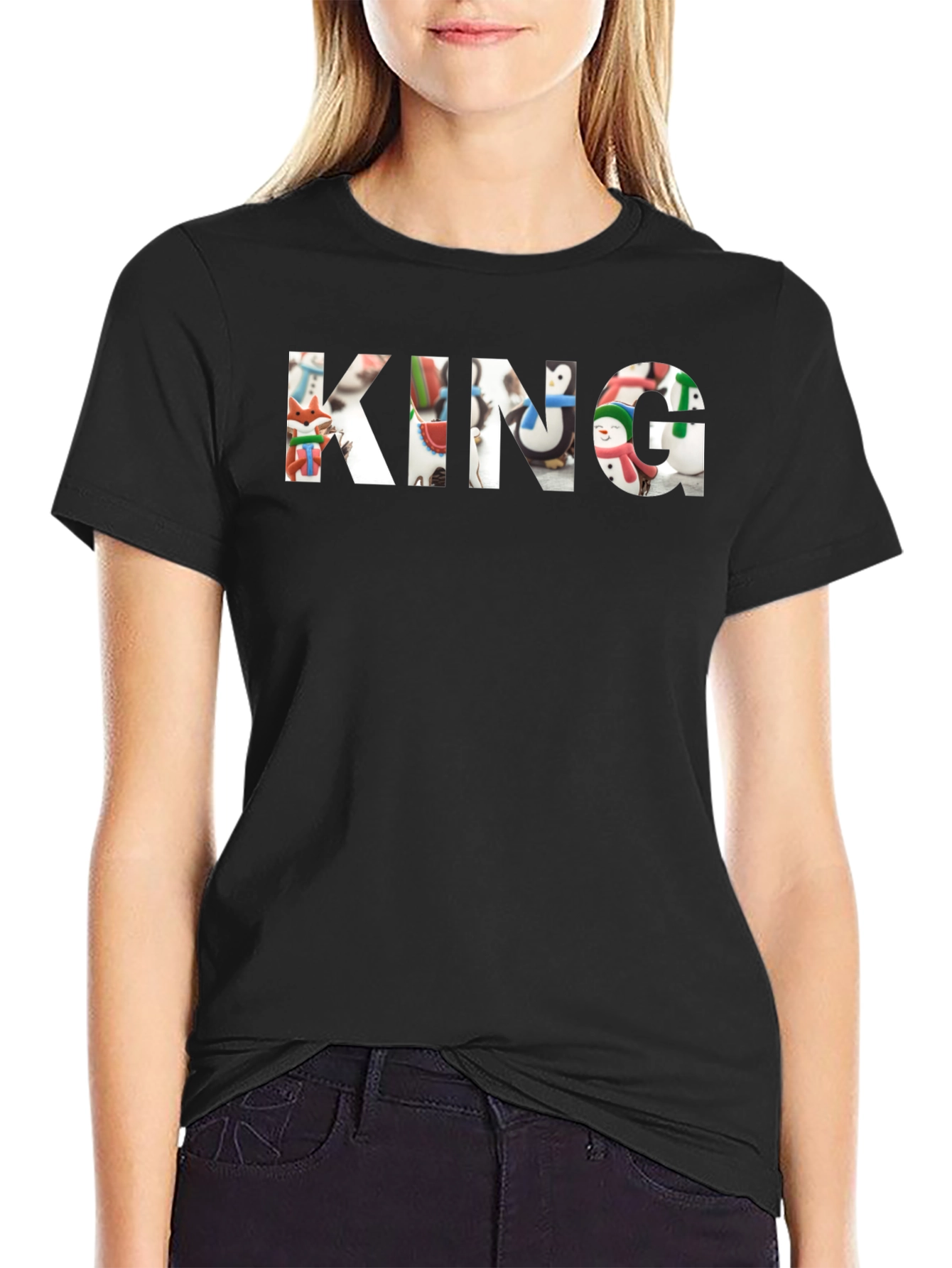 KING Christmas Cookies Mens Tee Shirt