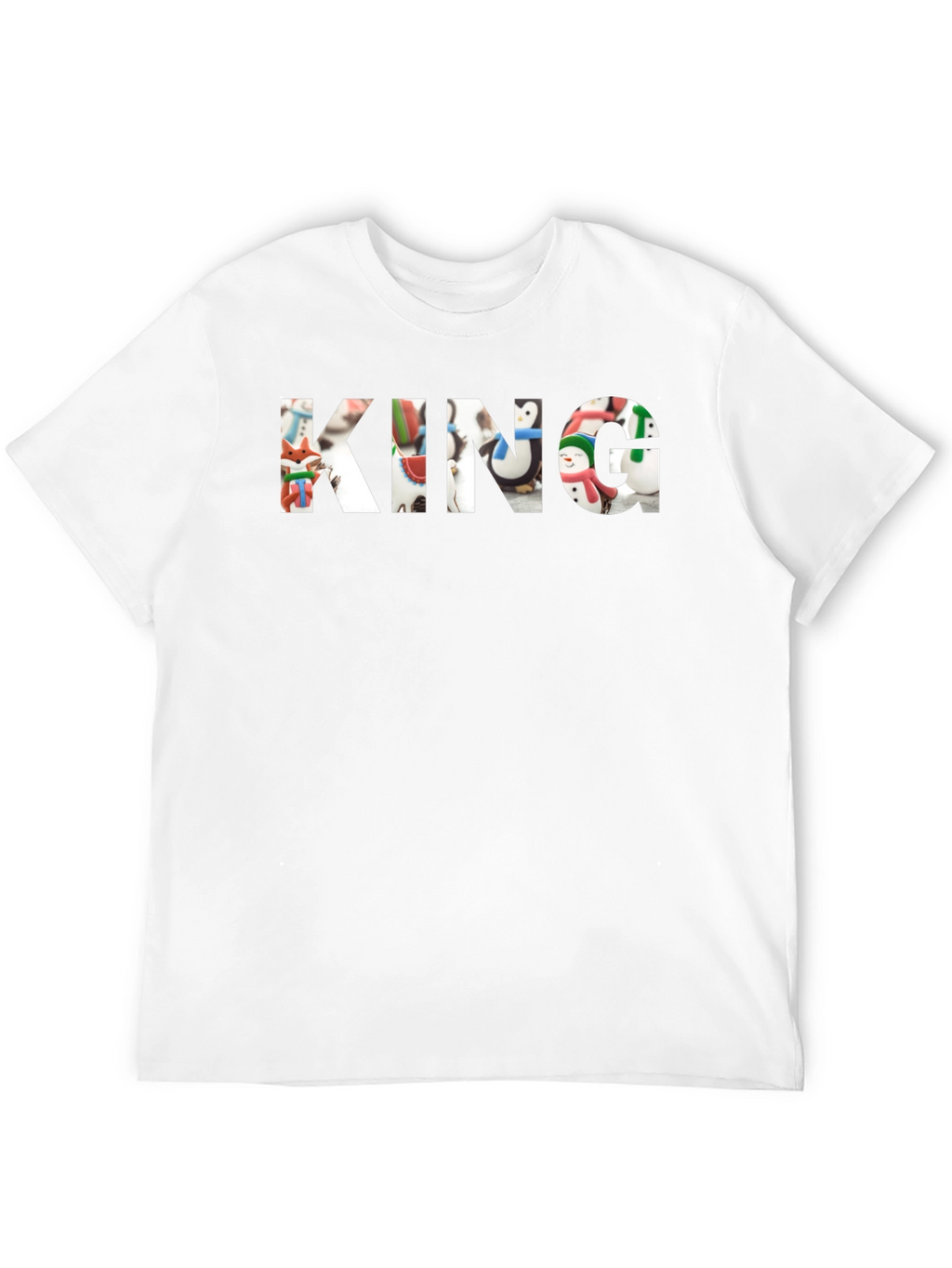 KING Christmas Cookies Mens Tee Shirt