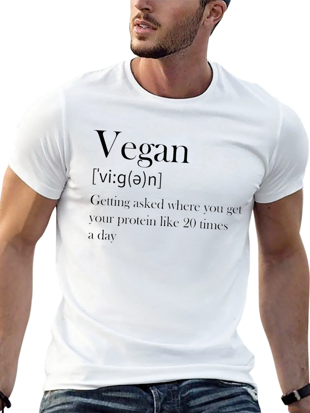 Vegan Definition T-Shirt - Plant Based Lifestyle