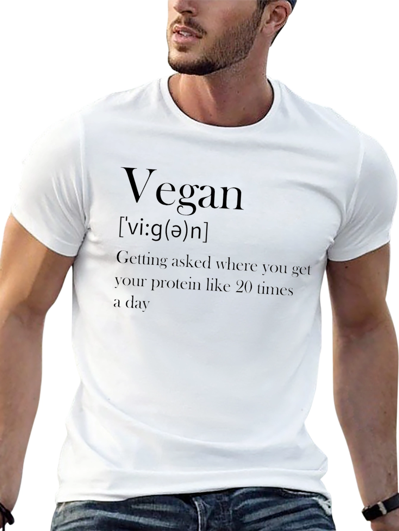 Vegan Definition T-Shirt - Plant Based Lifestyle