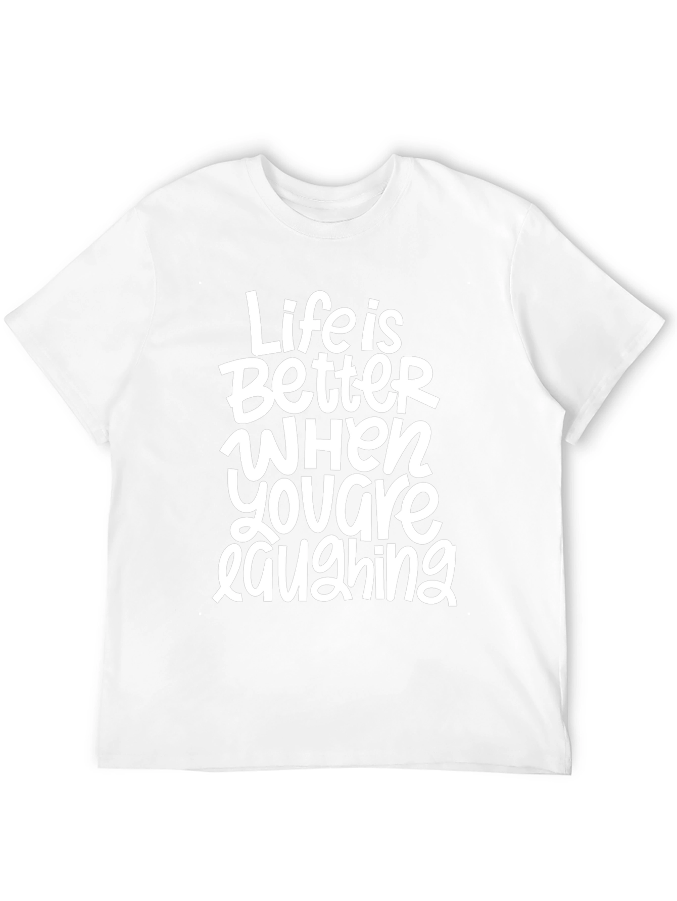 Life is Better Laughing Graphic Tee