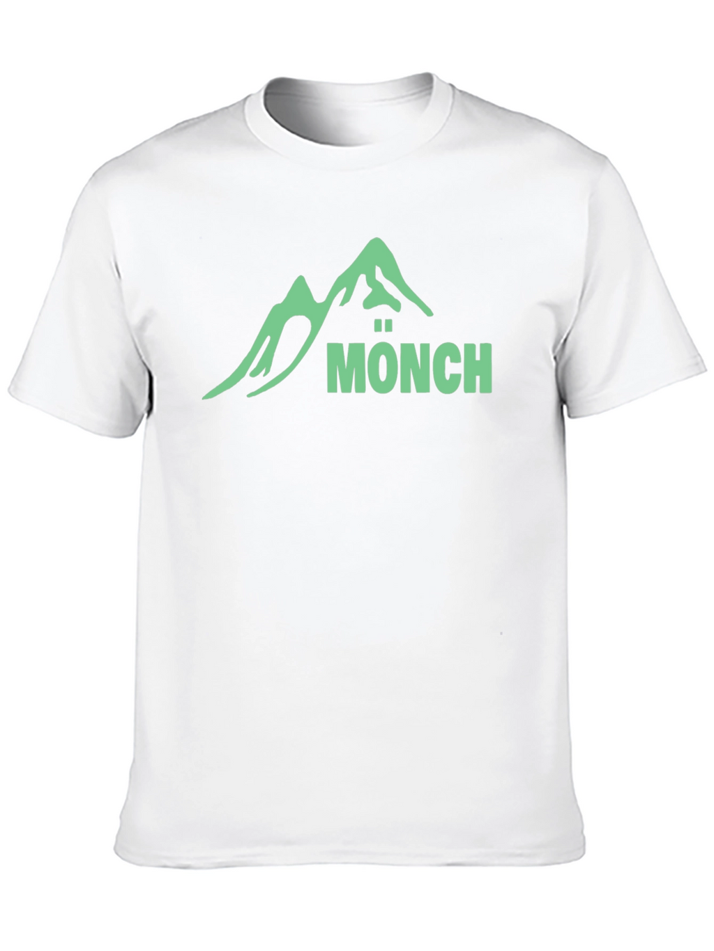 Mönch Mountain T-Shirt - Black Graphic Tee