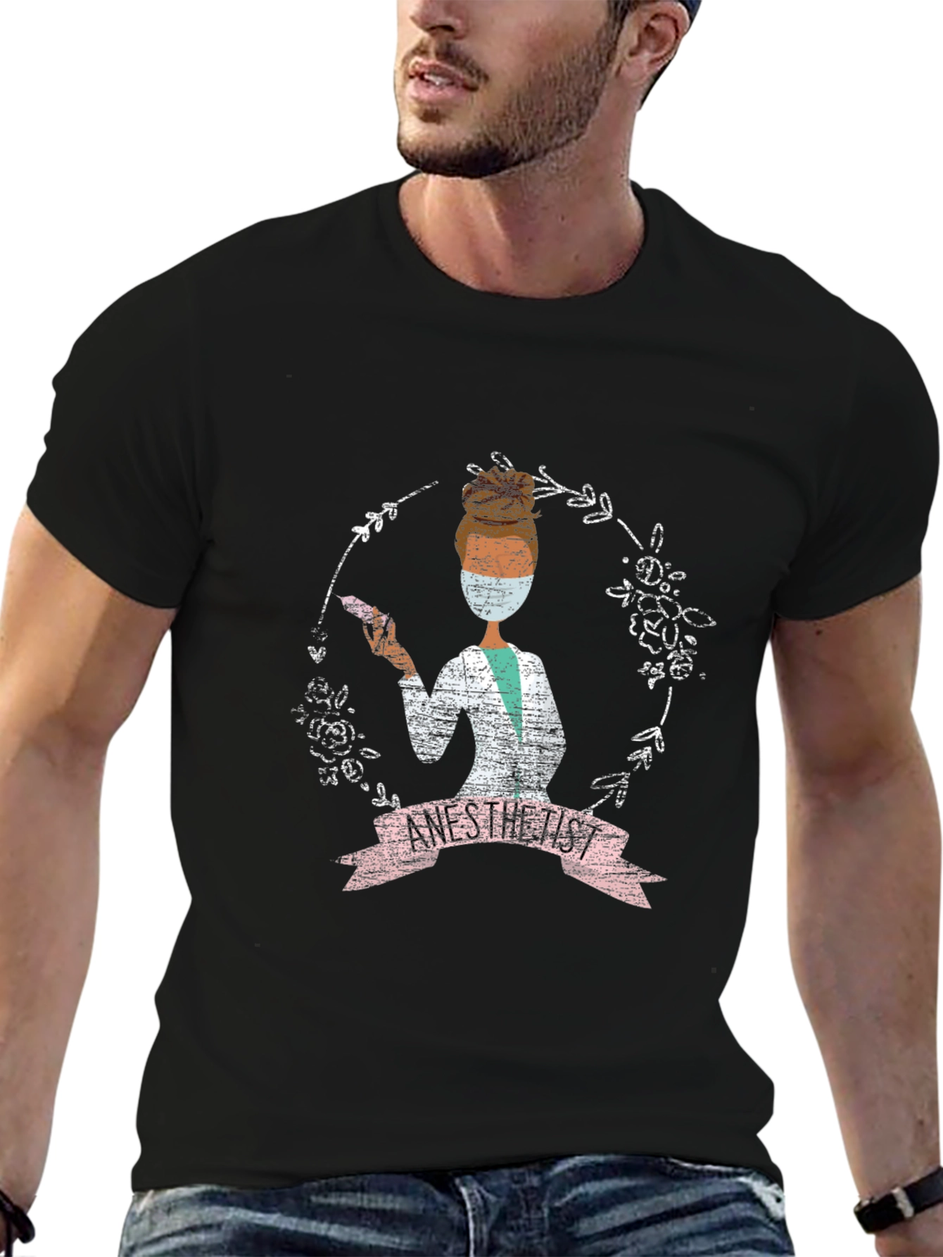 Anesthetist Graphic Tee - Medical Hero T-Shirt