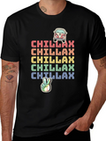 Chillax Rainbow Graphic Tee