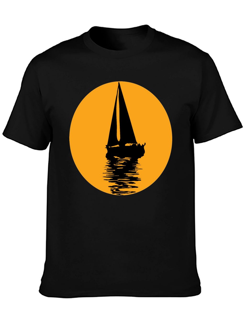 Sailboat Silhouette Graphic Tee