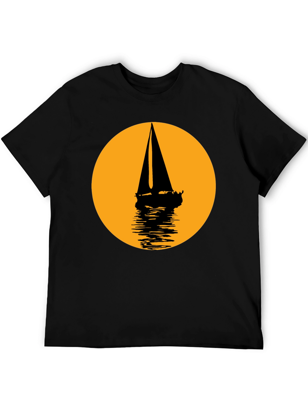 Sailboat Silhouette Graphic Tee