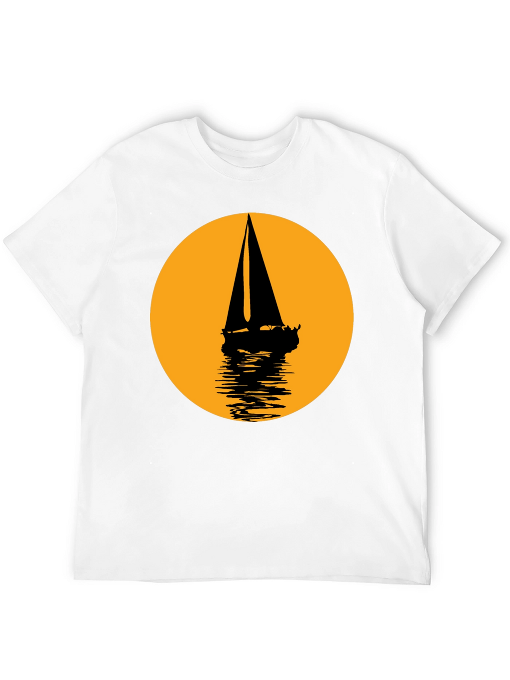 Sailboat Silhouette Graphic Tee