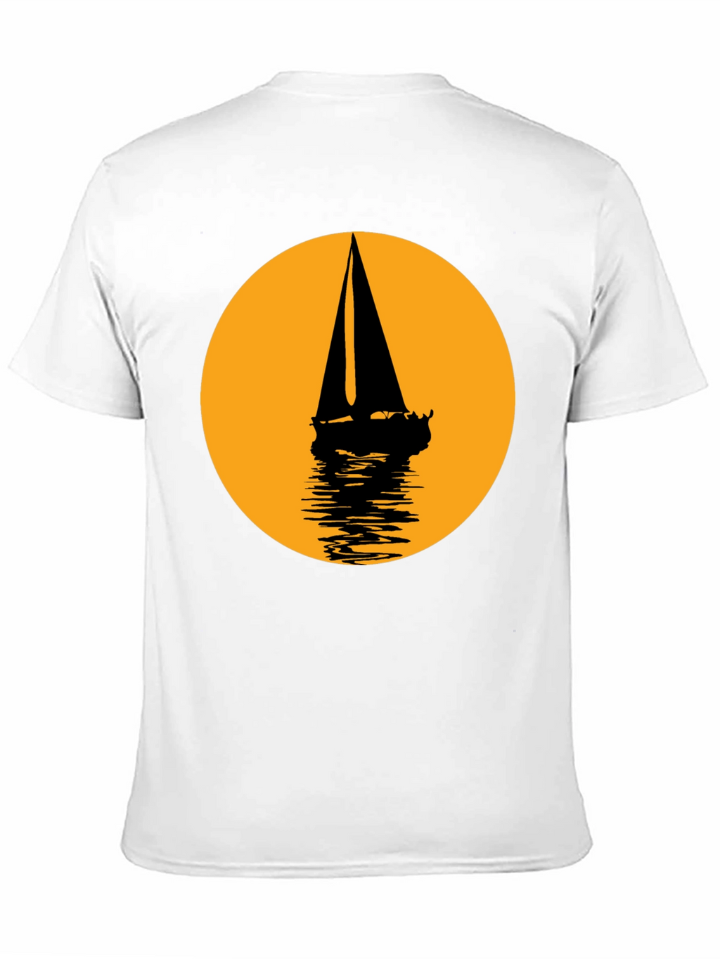 Sailboat Silhouette Graphic Tee