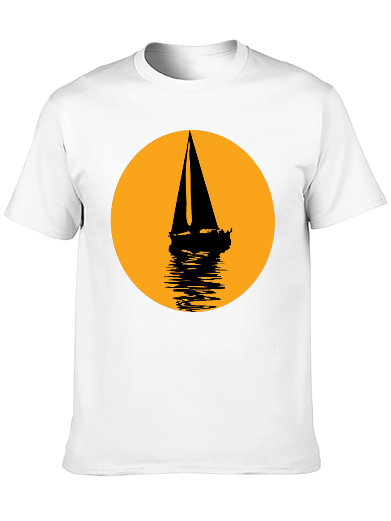 Sailboat Silhouette Graphic Tee