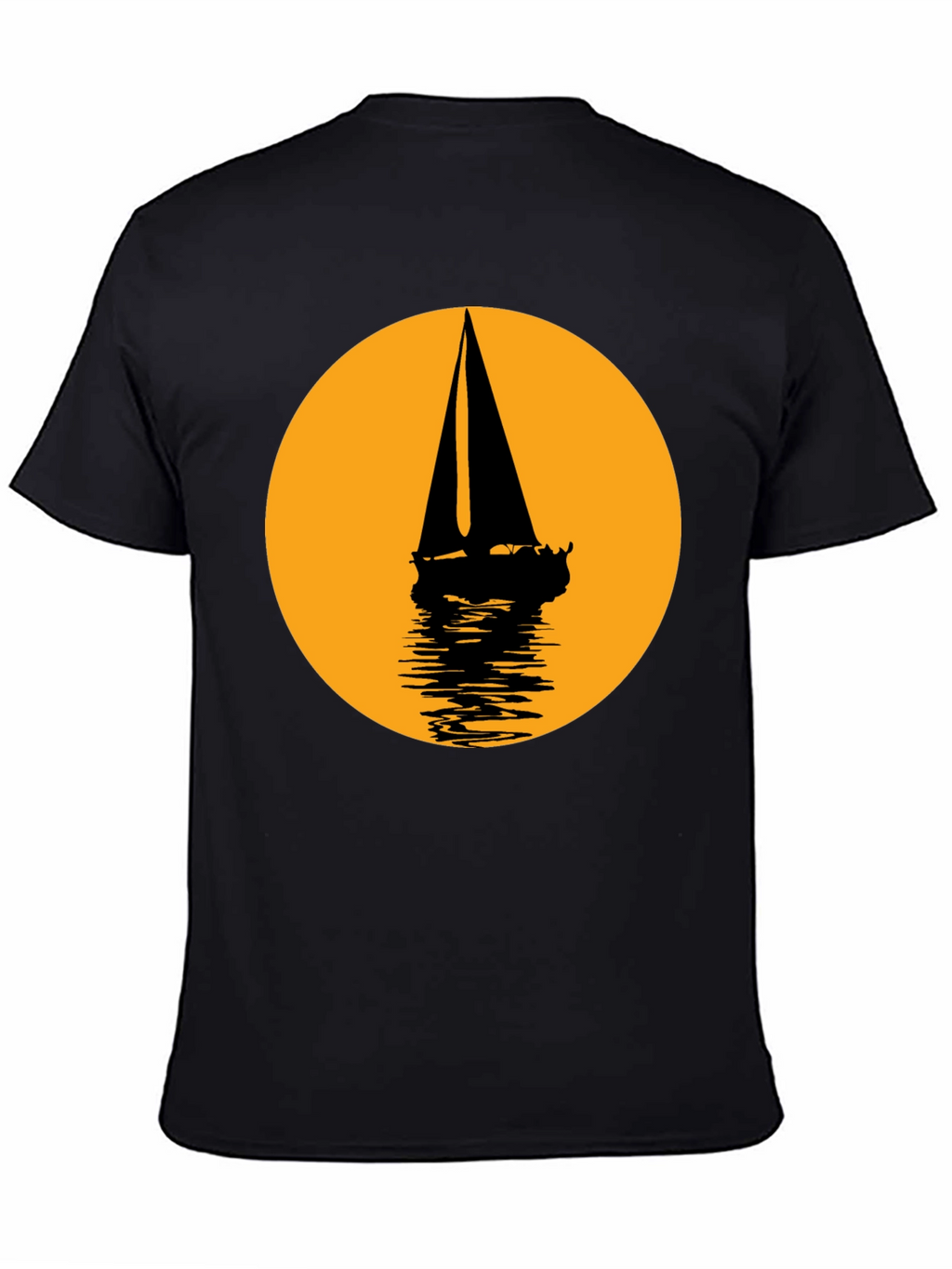 Sailboat Silhouette Graphic Tee