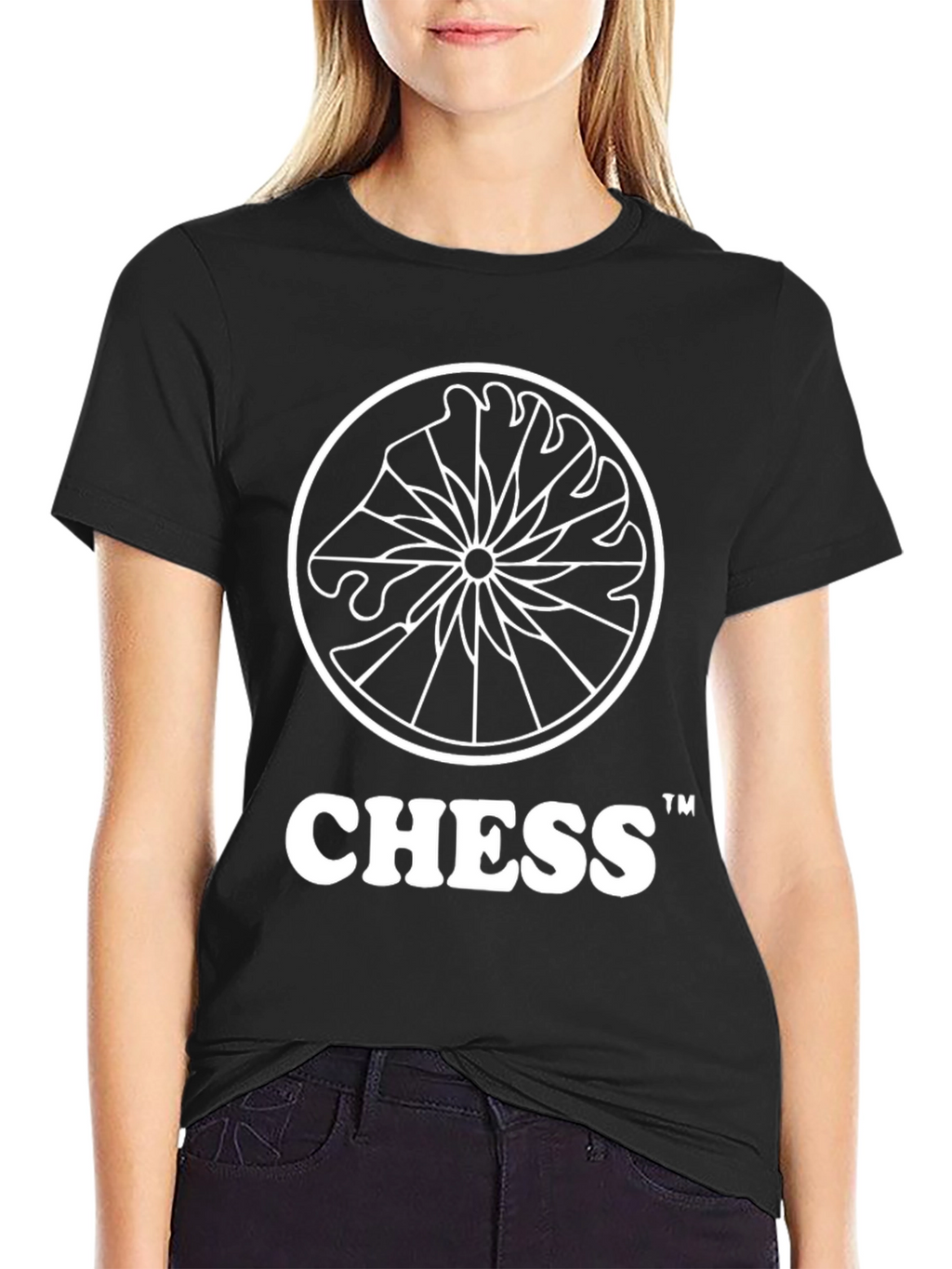 Chess Graphic Tee - Modern Knight Design
