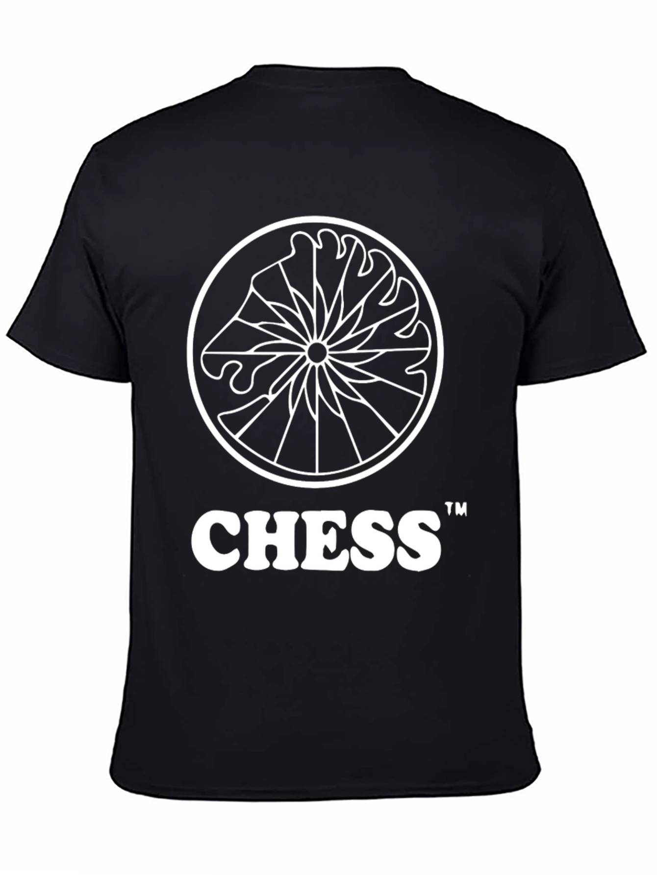 Chess Graphic Tee - Modern Knight Design