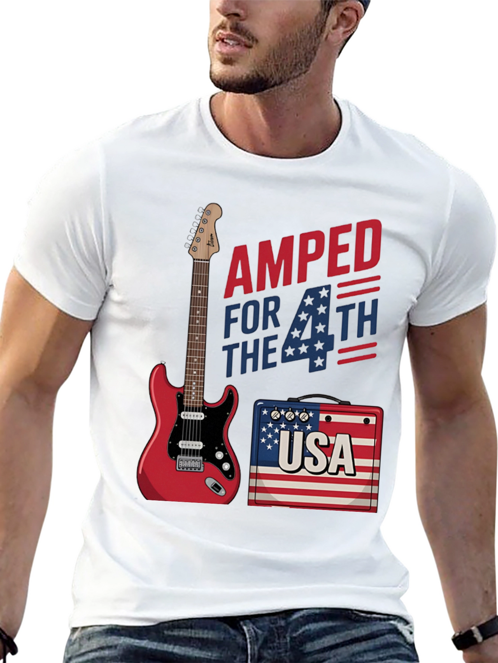 Amped for the 4th T-Shirt
