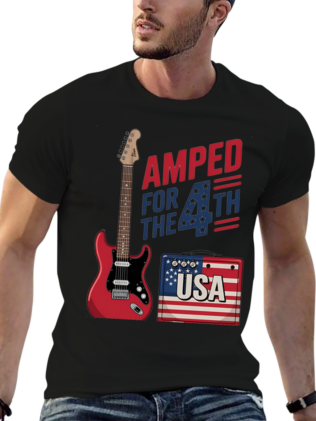 Amped for the 4th T-Shirt