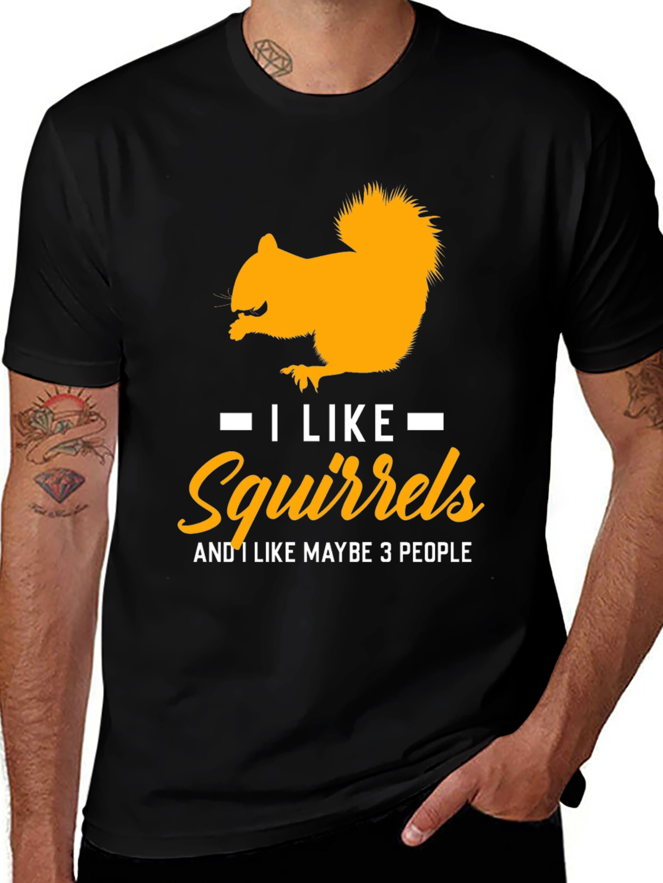 Squirrel Lover T-Shirt: I Like Squirrels