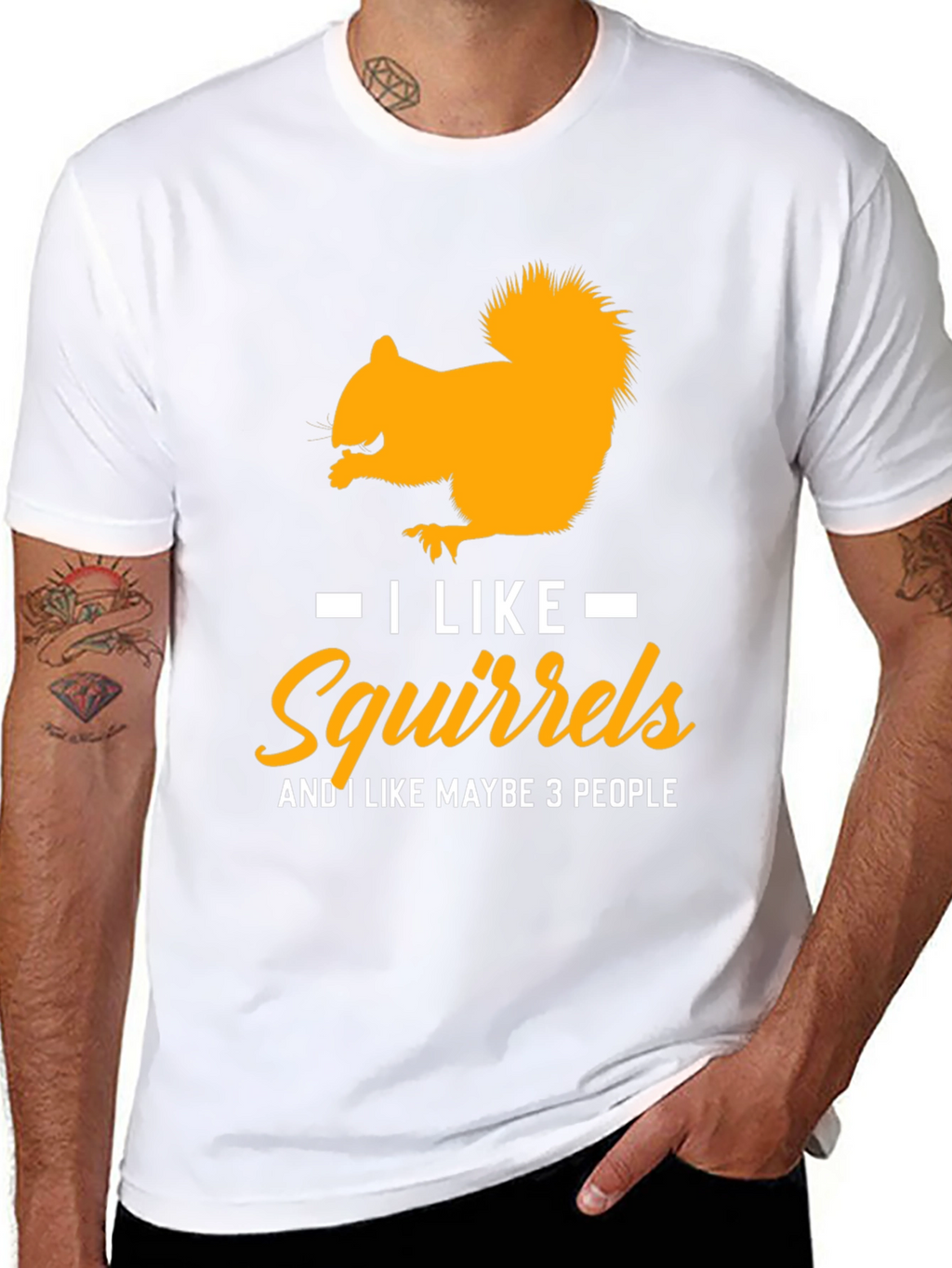 Squirrel Lover T-Shirt: I Like Squirrels