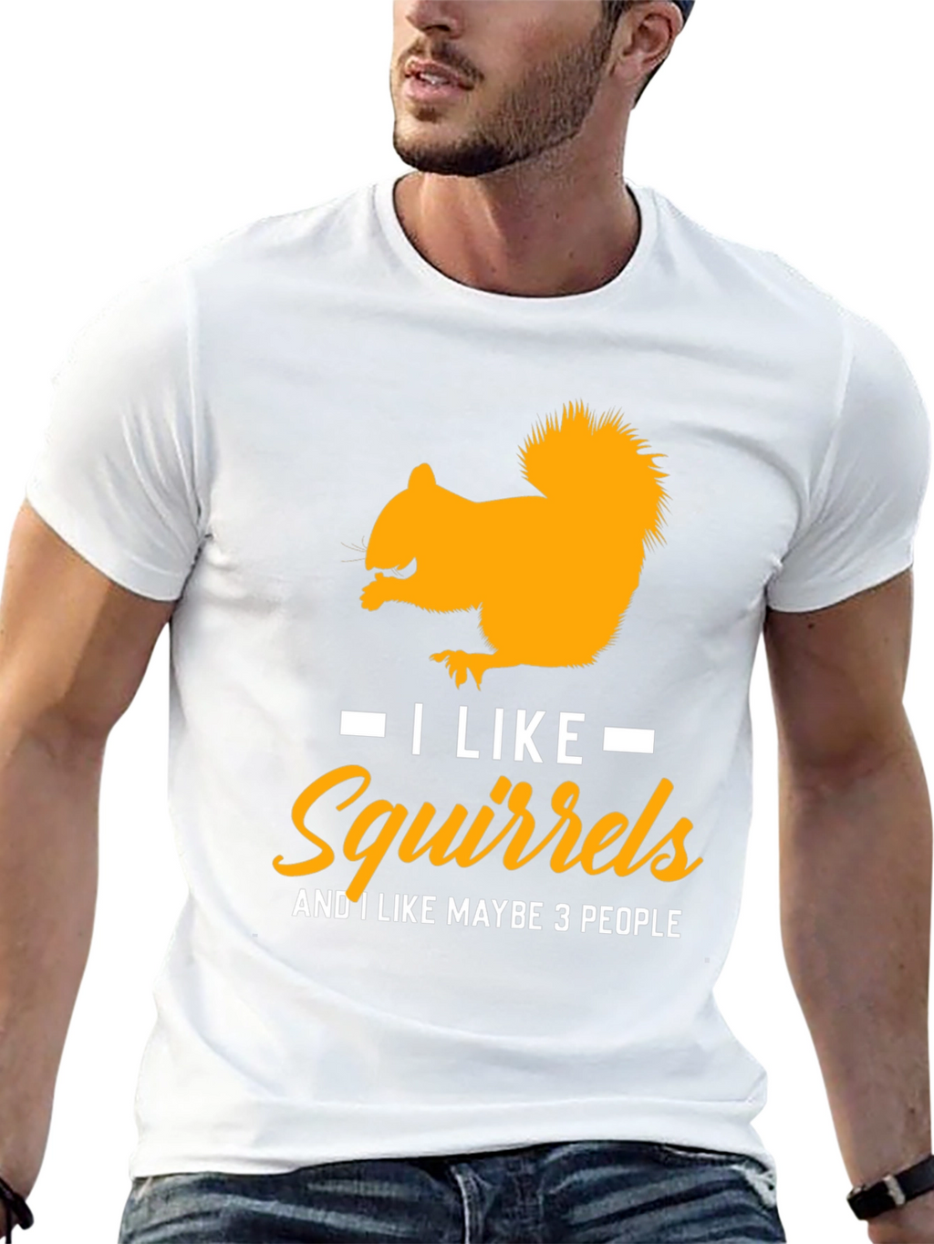 Squirrel Lover T-Shirt: I Like Squirrels