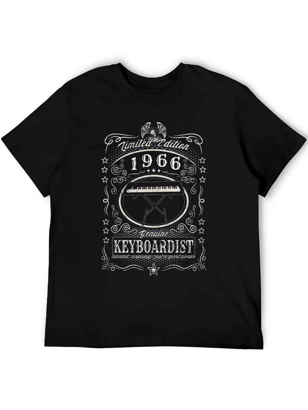 Limited Edition 1966 Keyboardist Graphic T-Shirt