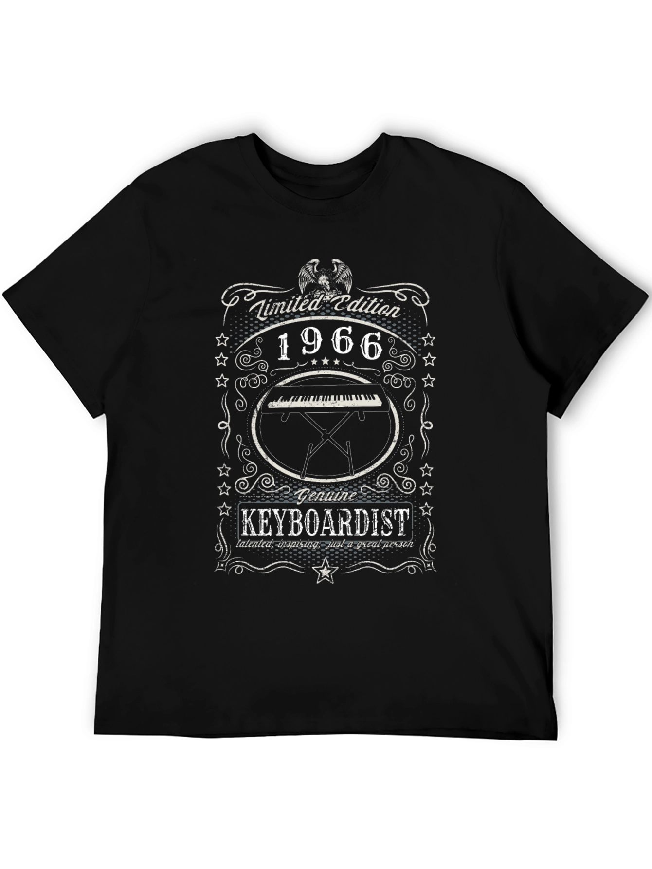 Limited Edition 1966 Keyboardist Graphic T-Shirt