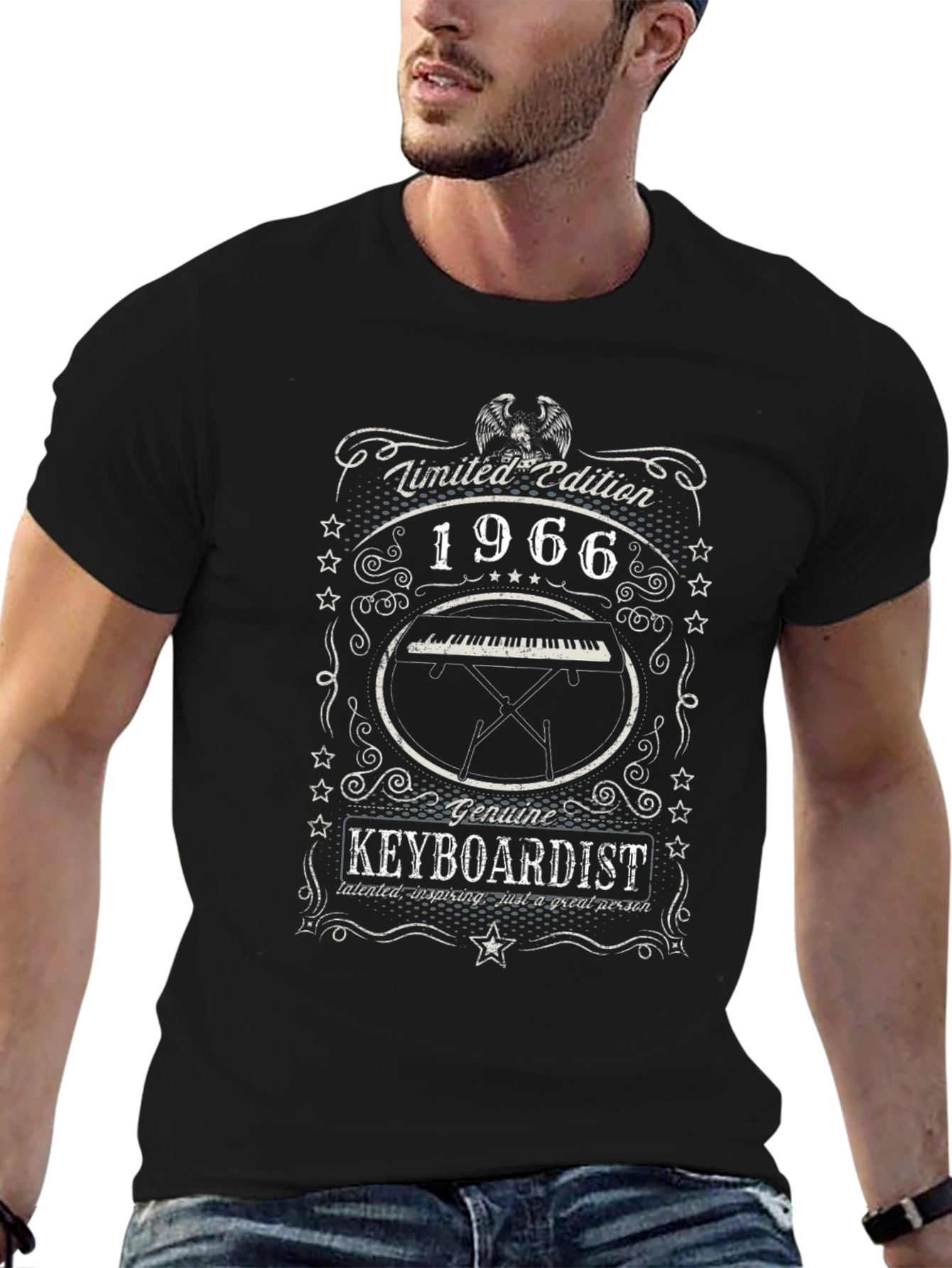 Limited Edition 1966 Keyboardist Graphic T-Shirt