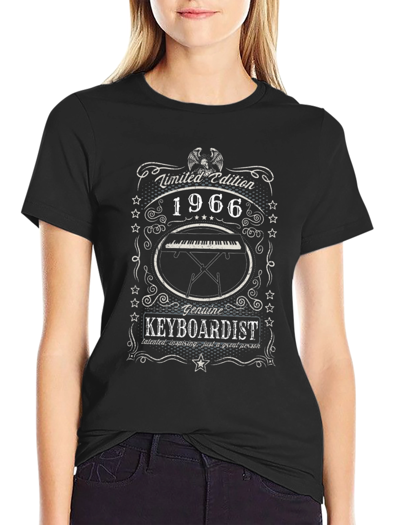 Limited Edition 1966 Keyboardist Graphic T-Shirt