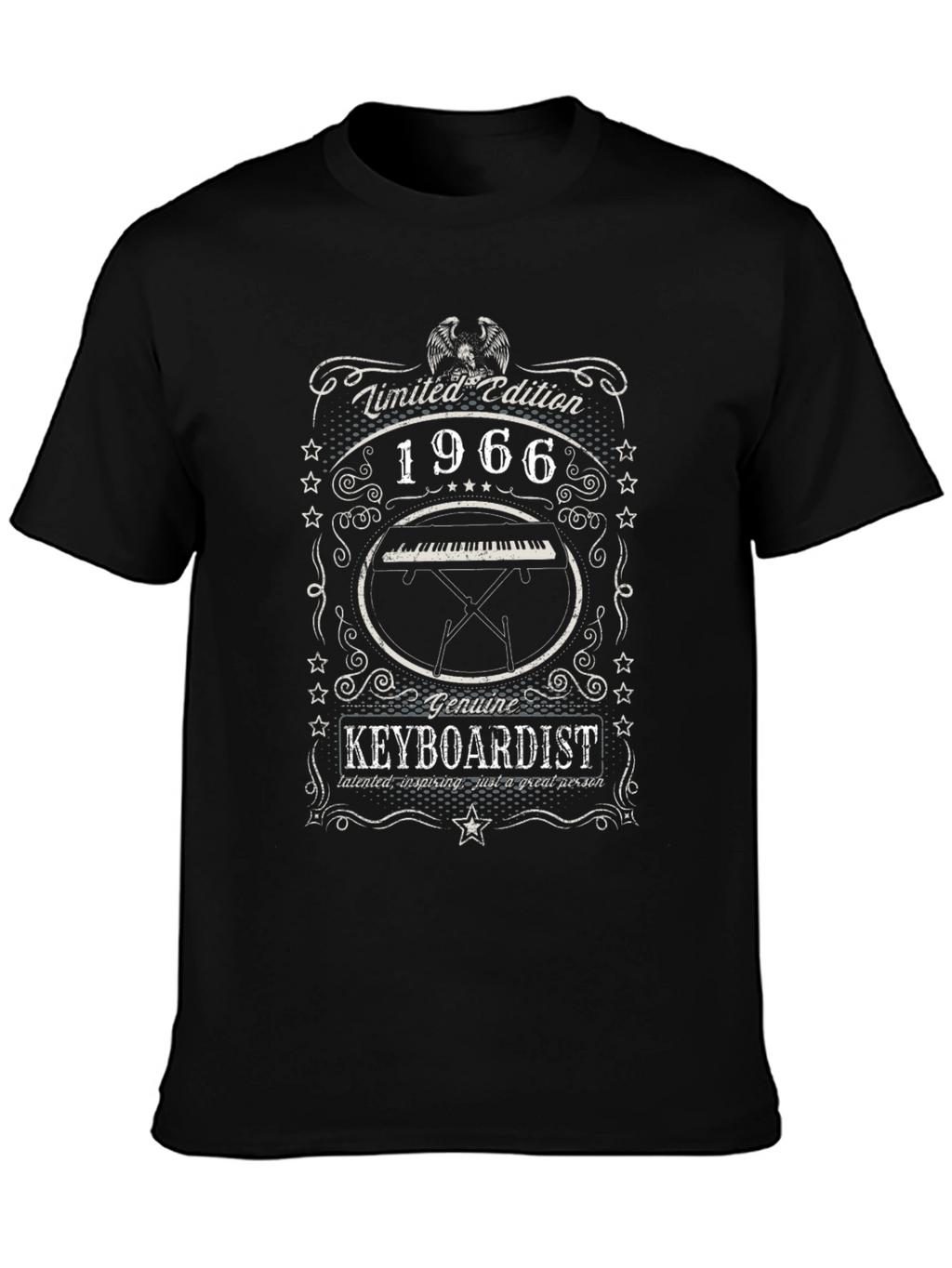 Limited Edition 1966 Keyboardist Graphic T-Shirt