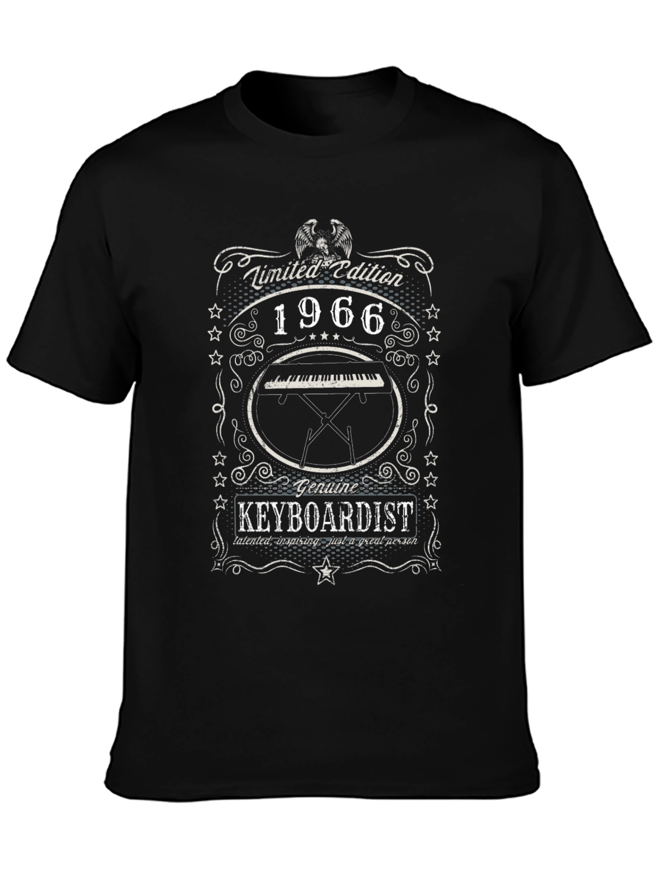 Limited Edition 1966 Keyboardist Graphic T-Shirt