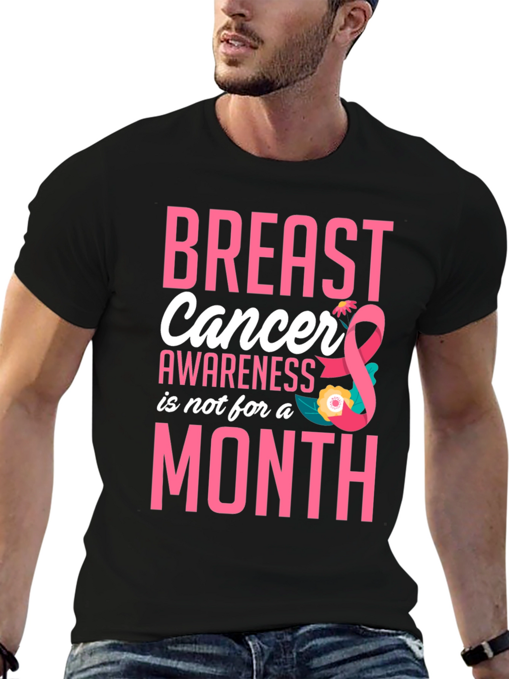 Breast Cancer Awareness T-Shirt - Month