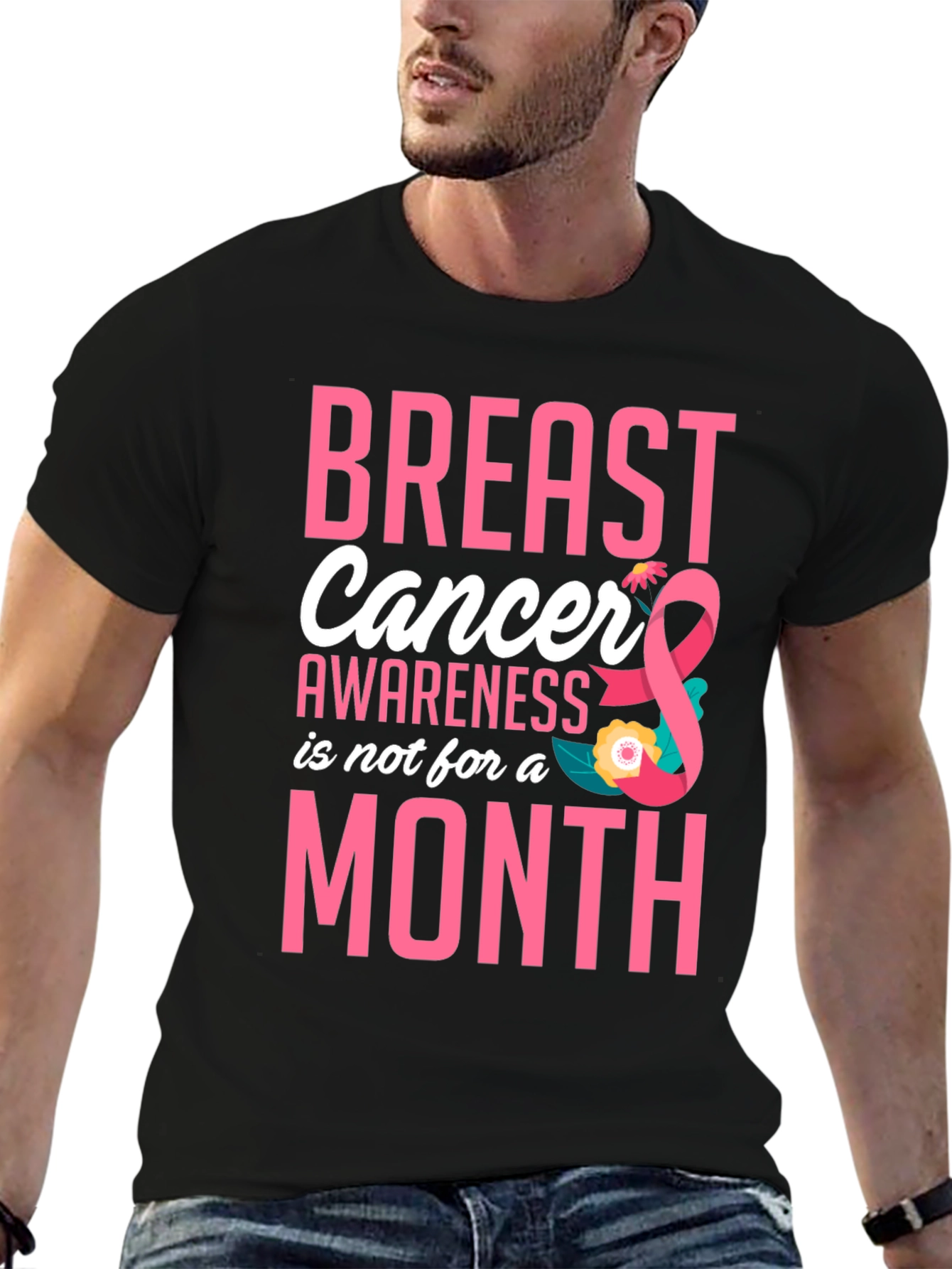 Breast Cancer Awareness T-Shirt - Month