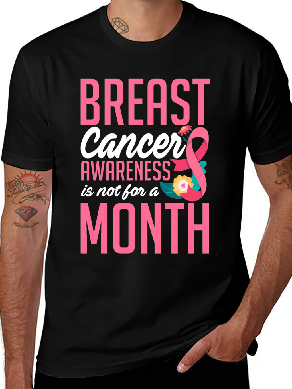 Breast Cancer Awareness T-Shirt - Month