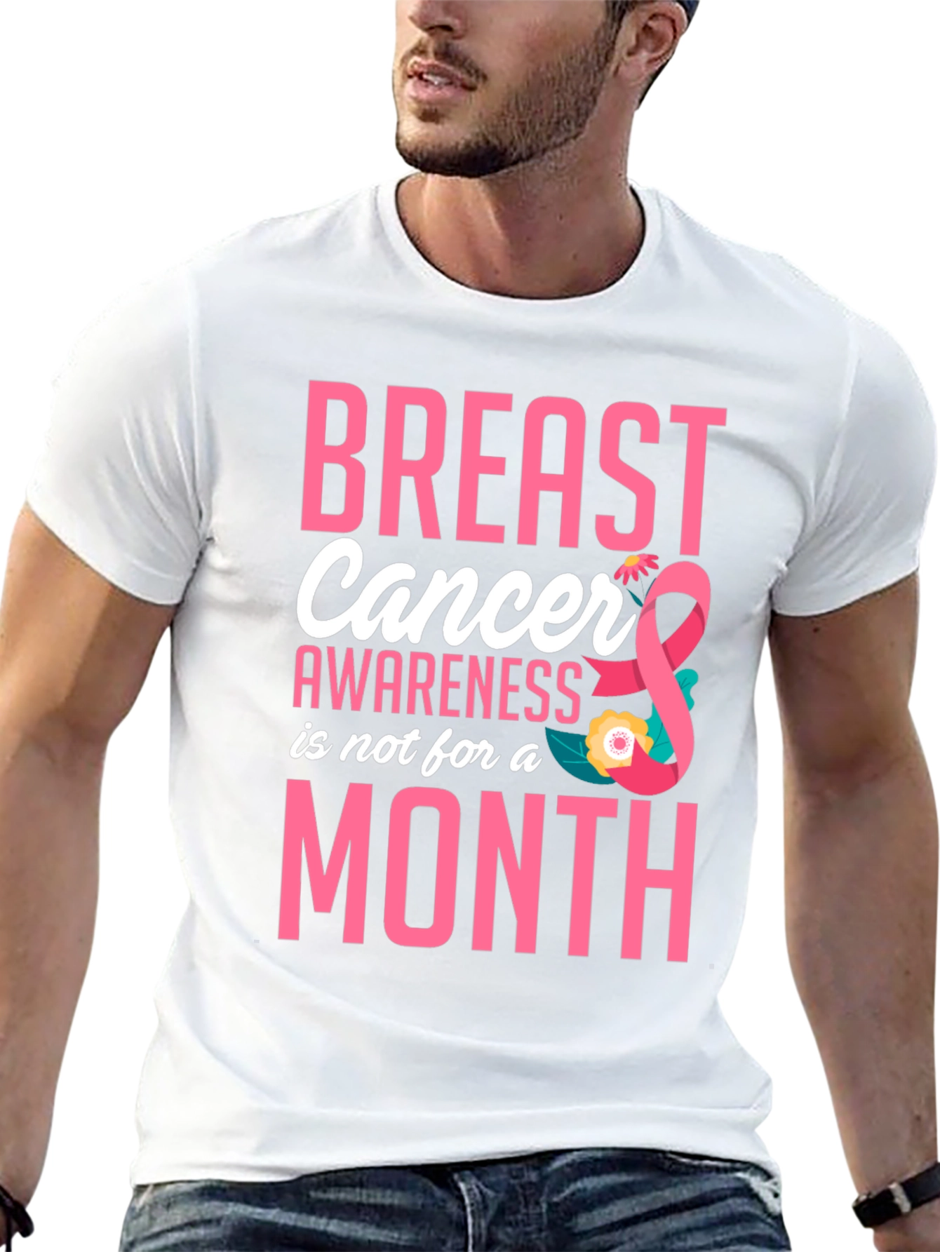 Breast Cancer Awareness T-Shirt - Month
