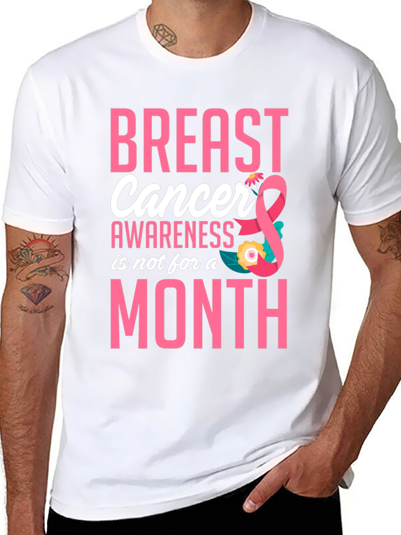 Breast Cancer Awareness T-Shirt - Month