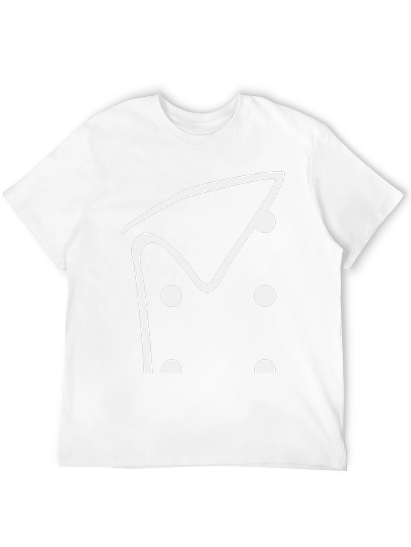 Abstract Chef T-Shirt - Modern Black Tee