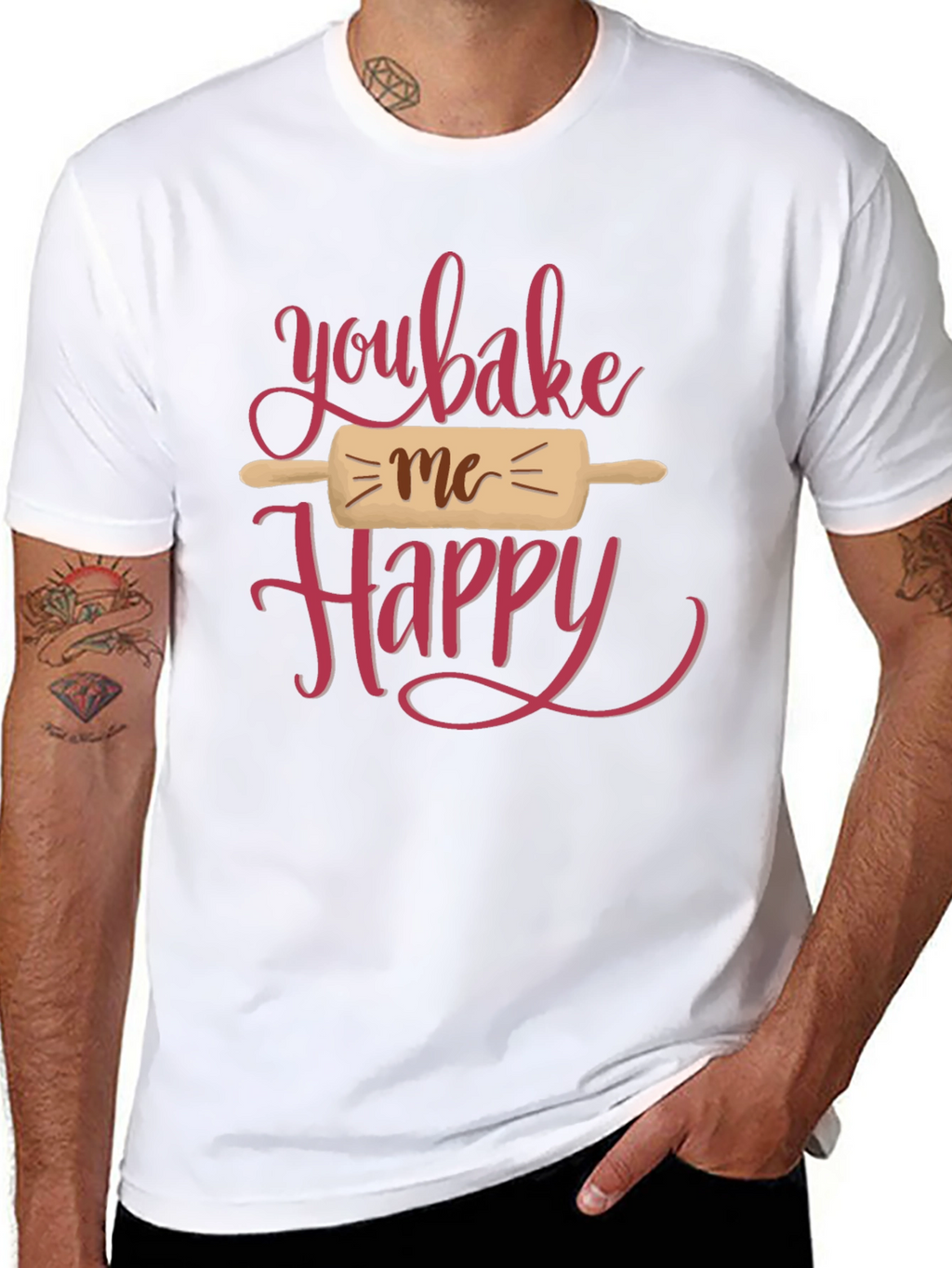 You Bake Me Happy Graphic Tee