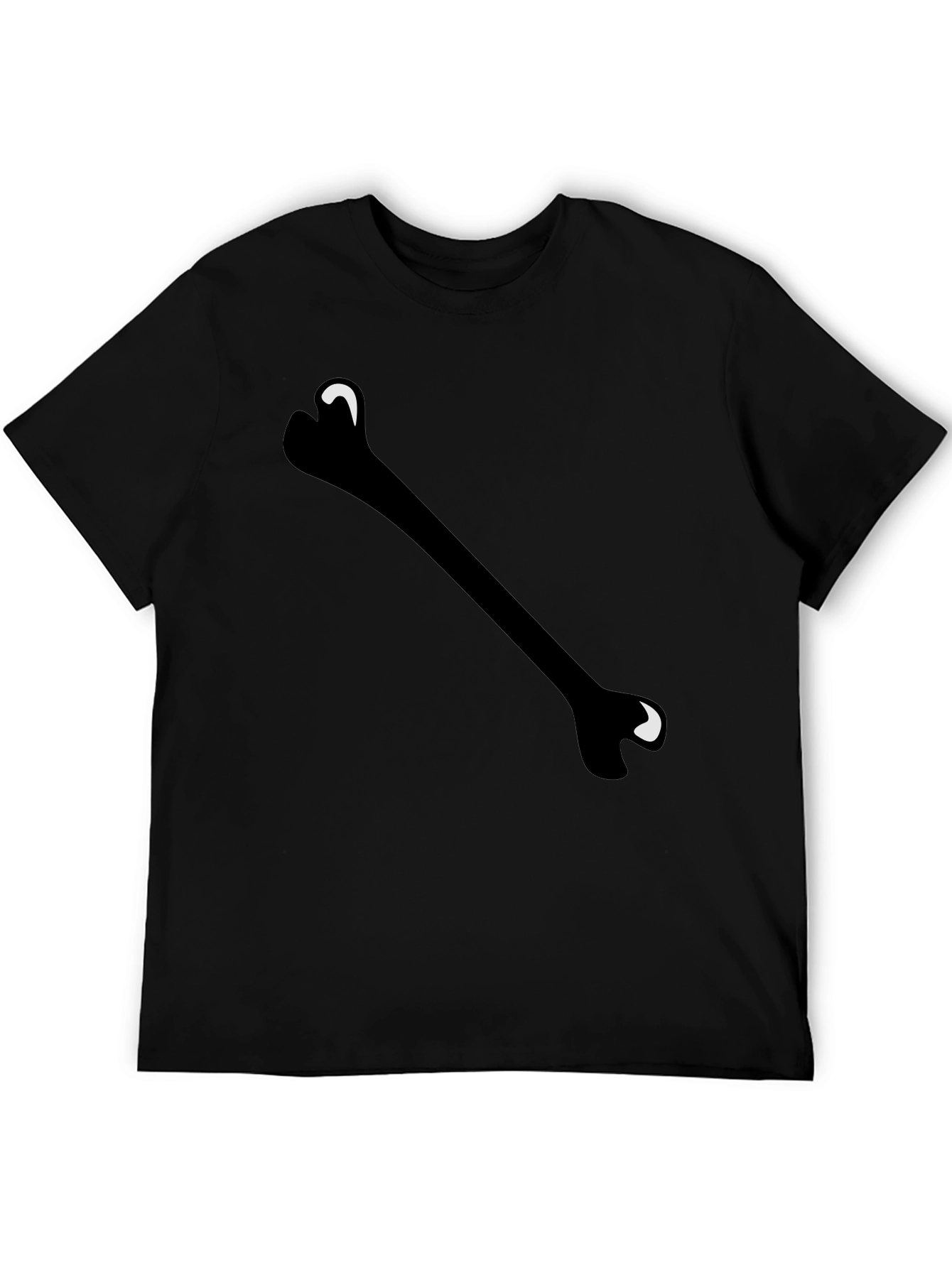 Bone Graphic Black T-Shirt