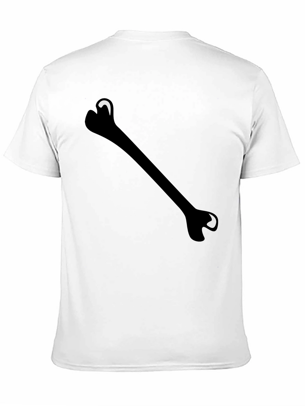 Bone Graphic Black T-Shirt