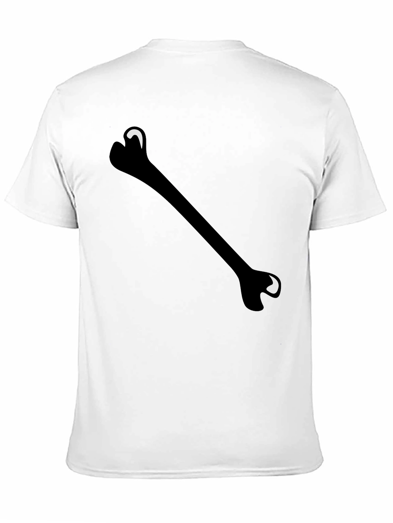Bone Graphic Black T-Shirt