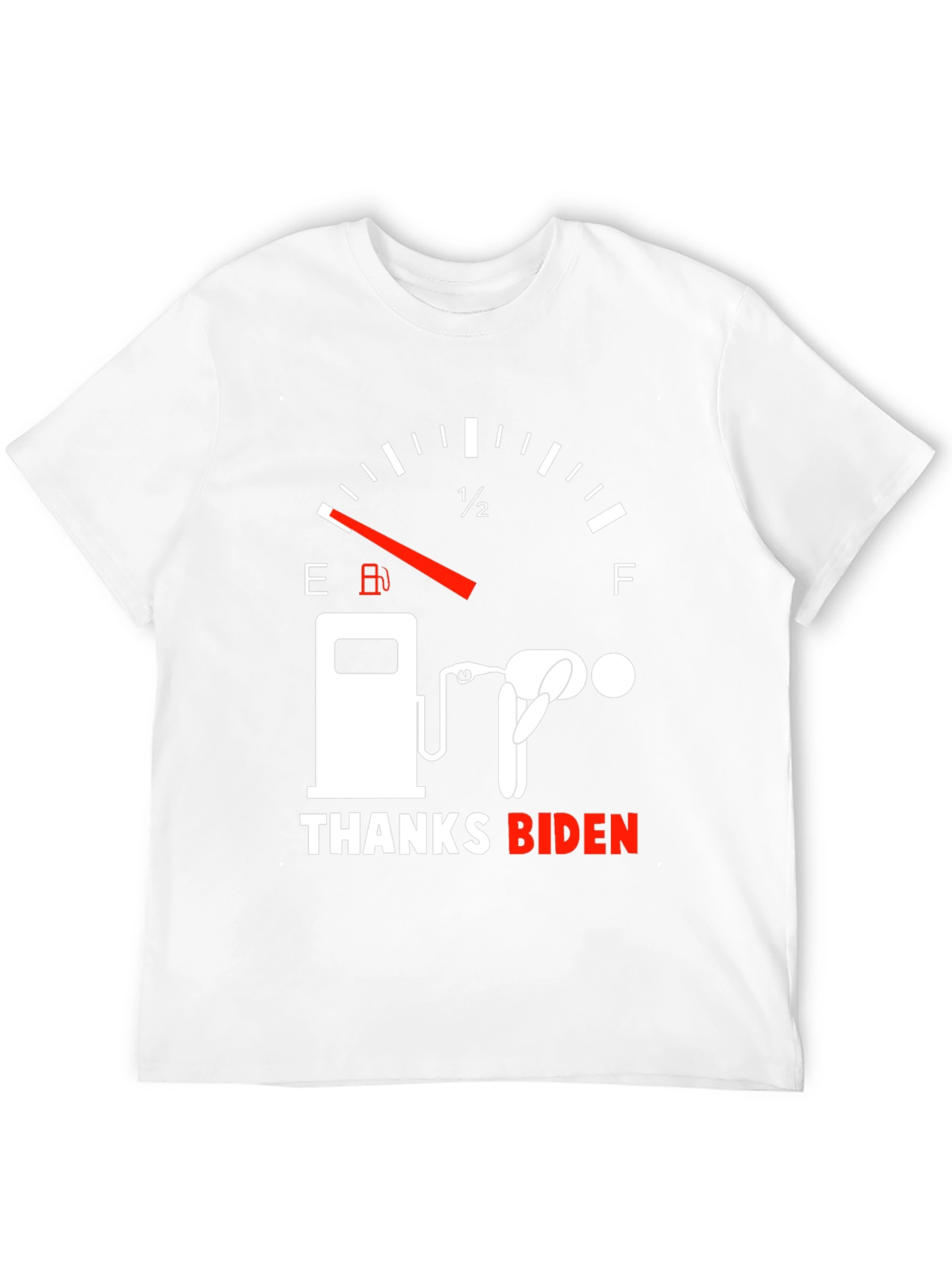 Thanks Biden Gas Gauge Graphic Tee