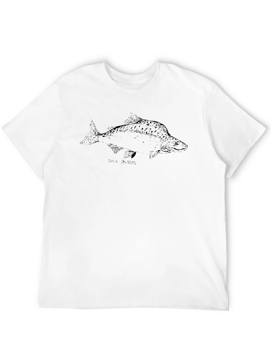 Black Fish Graphic Tee - Soft Cotton Blend