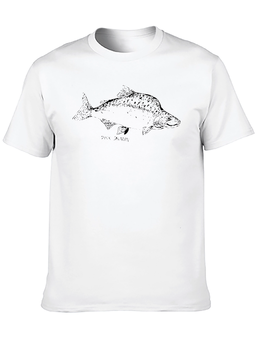 Black Fish Graphic Tee - Soft Cotton Blend