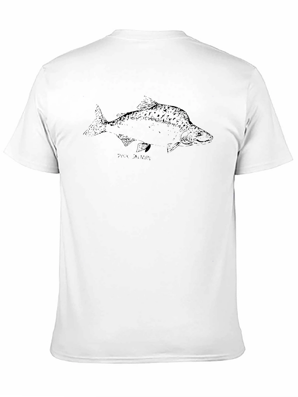 Black Fish Graphic Tee - Soft Cotton Blend