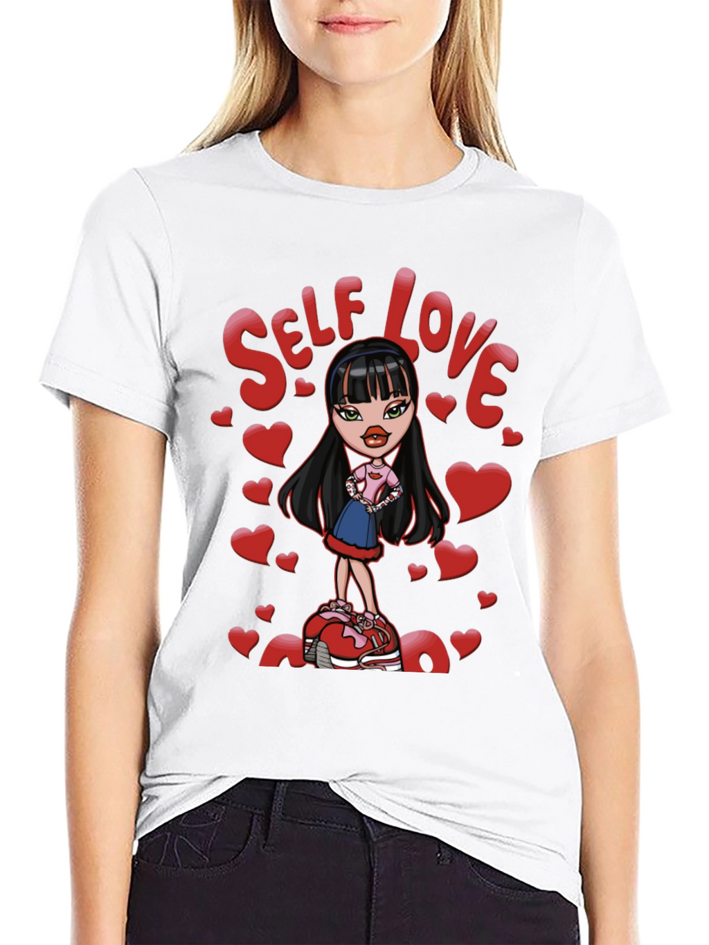 Self Love Bratz Doll Graphic T-Shirt
